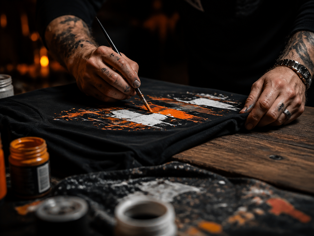 KAORA studio painting process